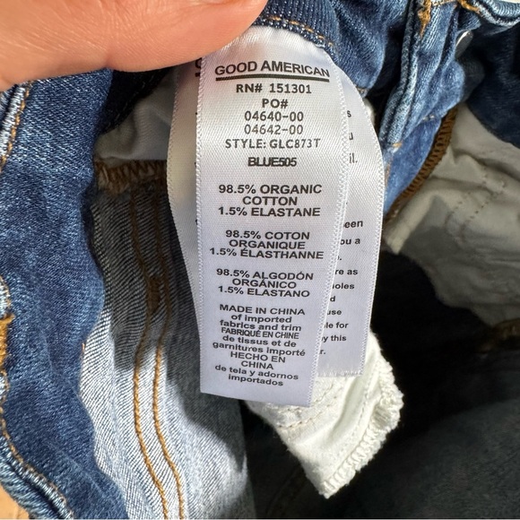 Good American Good Legs Crop Size 0/25 - Picture 8 of 11